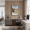 04 - Framed Zion National Park Watercolor Canvas Print - Home Office.jpg