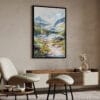 04 - Glacier National Park Watercolor Art - Digital Downloads - Japandi.jpg