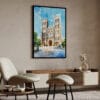 04 - Hanoi St Josephs Cathedral Watercolor Art - Digital Downloads - Japandi.jpg