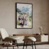 04 - Hmong People in Sapa Vietnam Watercolor Art - Digital Downloads - Japandi.jpg