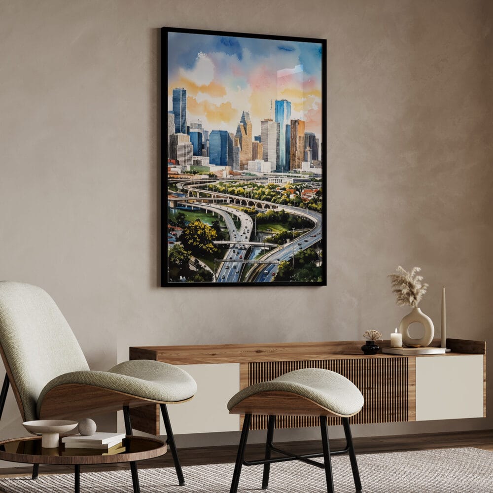 04 - Houston Texas Watercolor Art - Digital Downloads - Japandi.jpg 04 - Houston Texas Watercolor Art - Digital Downloads - Japandi.jpg