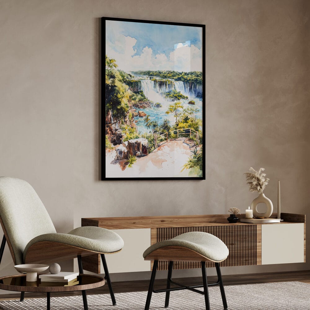 04 - Iguazu Falls Watercolor Art - Digital Downloads - Japandi.jpg 04 - Iguazu Falls Watercolor Art - Digital Downloads - Japandi.jpg
