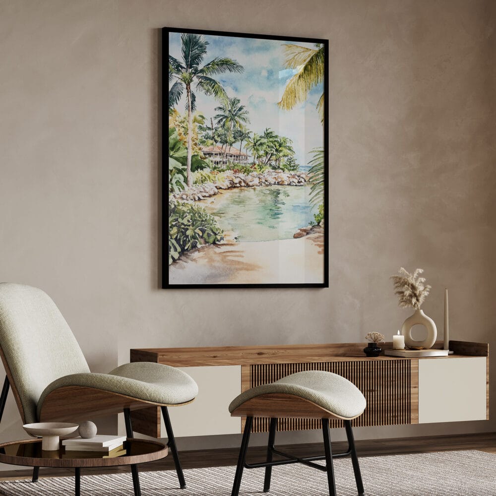 04 - Jamaica Caribbean Island Watercolor Art - Digital Downloads - Japandi.jpg 04 - Jamaica Caribbean Island Watercolor Art - Digital Downloads - Japandi.jpg