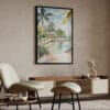 04 - Jamaica Caribbean Island Watercolor Art - Digital Downloads - Japandi.jpg