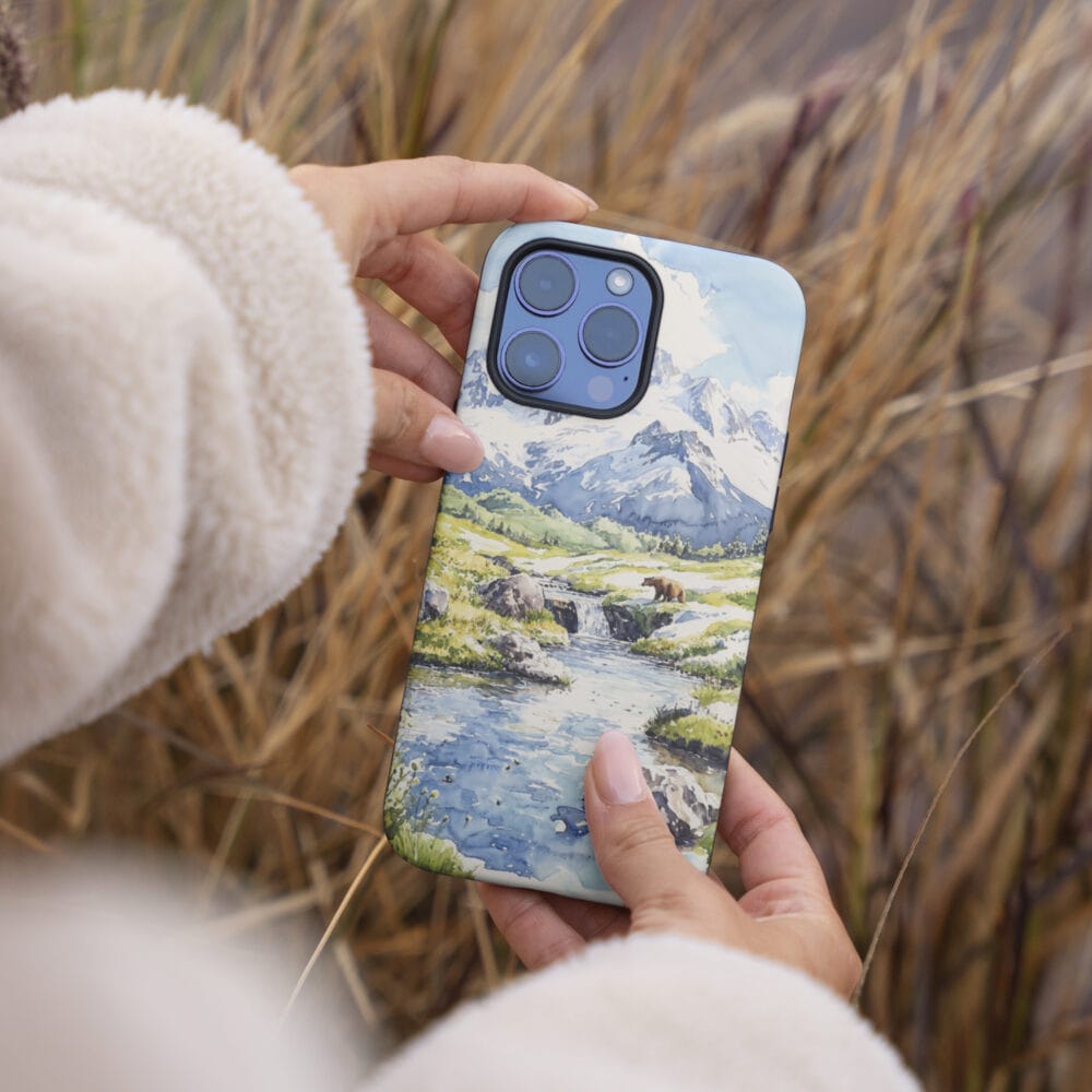 04 - Katmai National Park Phone Case - Female hand.jpg 04 - Katmai National Park Phone Case - Female hand.jpg