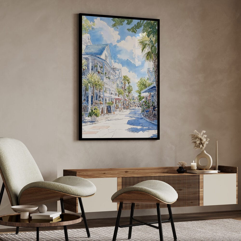 04 - Key West Florida Watercolor Art - Digital Downloads - Japandi.jpg 04 - Key West Florida Watercolor Art - Digital Downloads - Japandi.jpg