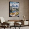 04 - Kings Canyon National Park Watercolor Art - Digital Downloads - Japandi.jpg