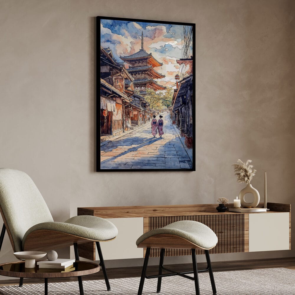 04 - Kyoto Hokan-ji Temple Watercolor Art - Digital Downloads - Japandi.jpg 04 - Kyoto Hokan-ji Temple Watercolor Art - Digital Downloads - Japandi.jpg