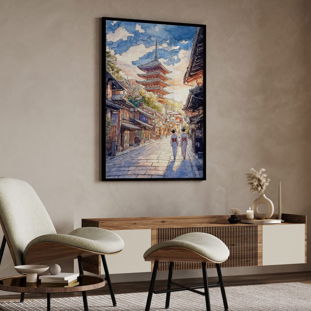 04 - Kyoto Pagoda Watercolor 1 Art - Digital Downloads - Japandi.jpg 04 - Kyoto Pagoda Watercolor 1 Art - Digital Downloads - Japandi.jpg