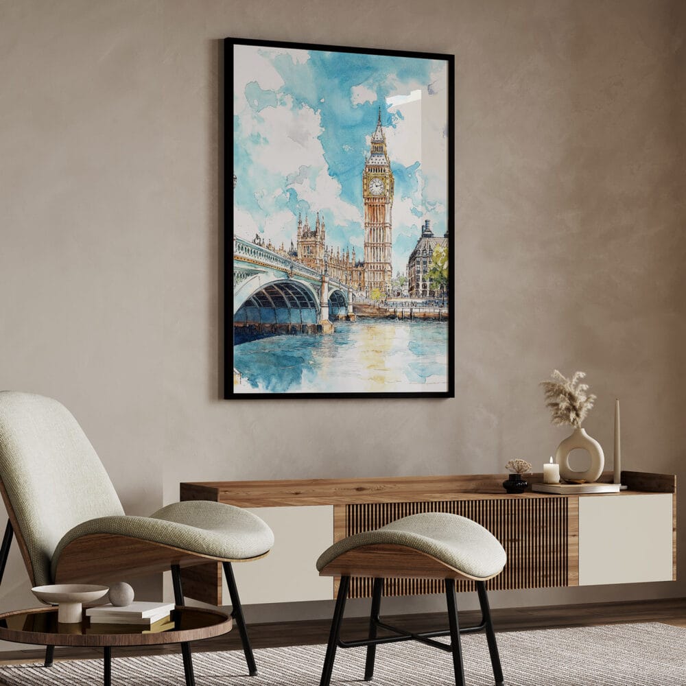 04 - London Big Ben Watercolor Art - Digital Downloads - Japandi.jpg 04 - London Big Ben Watercolor Art - Digital Downloads - Japandi.jpg