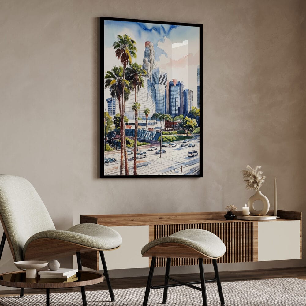 04 - Los Angeles Downtown Watercolor Art - Digital Downloads - Japandi.jpg 04 - Los Angeles Downtown Watercolor Art - Digital Downloads - Japandi.jpg