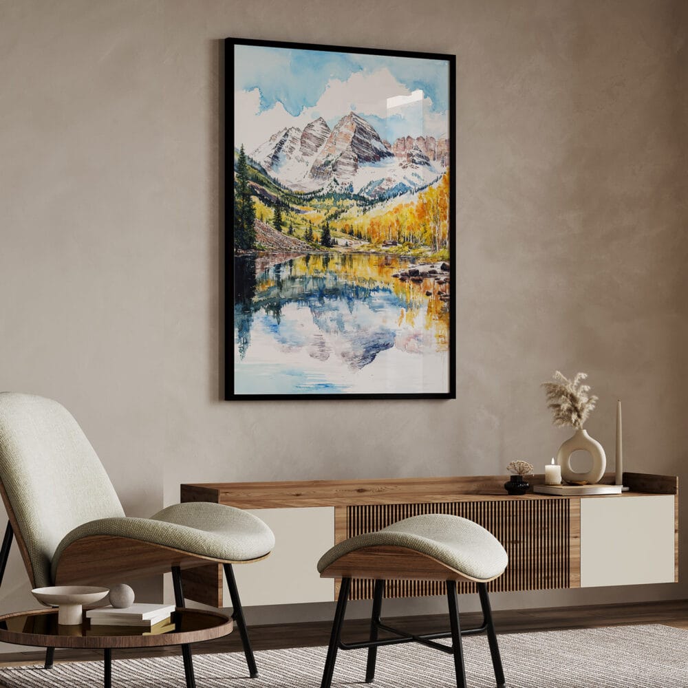 04 - Maroon Bells Aspen Watercolor Art - Digital Downloads - Japandi.jpg 04 - Maroon Bells Aspen Watercolor Art - Digital Downloads - Japandi.jpg