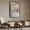 04 - Marrakesh Morroco Backyard Watercolor Art - Digital Downloads - Japandi.jpg