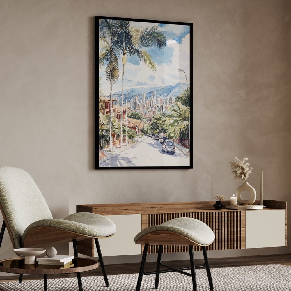 04 - Medellin Colombia Watercolor Art - Digital Downloads - Japandi.jpg 04 - Medellin Colombia Watercolor Art - Digital Downloads - Japandi.jpg