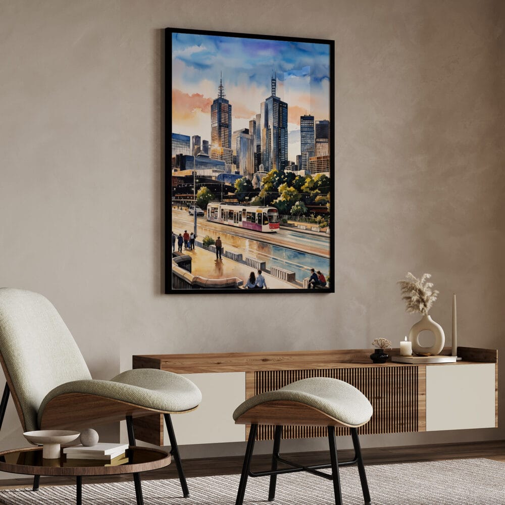 04 - Melbourne Skyline Watercolor Art - Digital Downloads - Japandi.jpg 04 - Melbourne Skyline Watercolor Art - Digital Downloads - Japandi.jpg