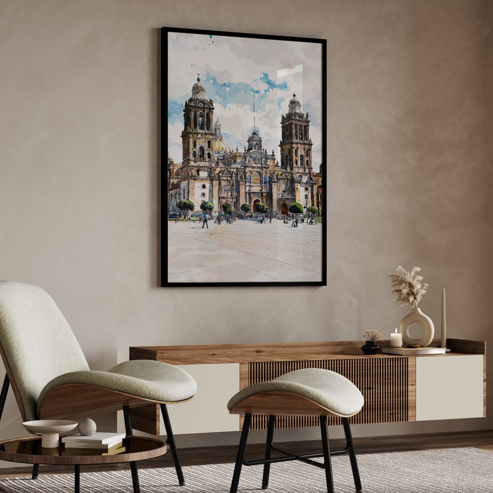 04 - Mexico Metropolitan Cathedral Watercolor Art - Digital Downloads - Japandi.jpg 04 - Mexico Metropolitan Cathedral Watercolor Art - Digital Downloads - Japandi.jpg