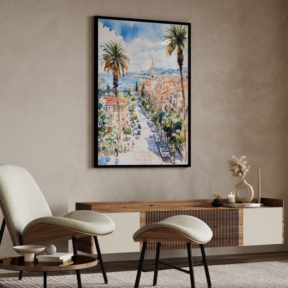 04 - Nice France Watercolor Art - Digital Downloads - Japandi.jpg 04 - Nice France Watercolor Art - Digital Downloads - Japandi.jpg