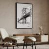 04 - Oakland Bridge Pencil Drawing Art - Digital Downloads - Japandi.jpg