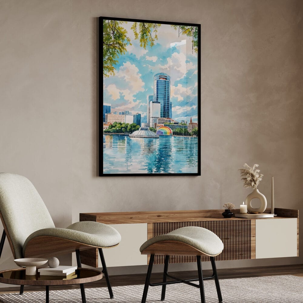 04 - Orlando Florida Watercolor Art - Digital Downloads - Japandi.jpg 04 - Orlando Florida Watercolor Art - Digital Downloads - Japandi.jpg