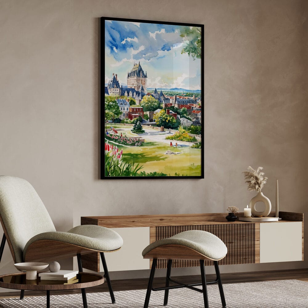 04 - Quebec Château Frontenac Watercolor Art - Digital Downloads - Japandi.jpg 04 - Quebec Château Frontenac Watercolor Art - Digital Downloads - Japandi.jpg