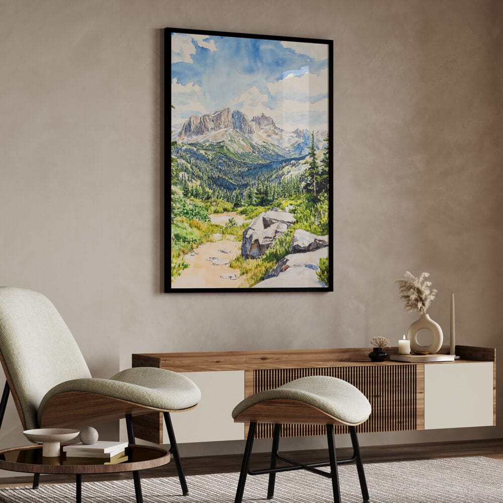 04 - Rocky Mountains Watercolor Art - Digital Downloads - Japandi.jpg 04 - Rocky Mountains Watercolor Art - Digital Downloads - Japandi.jpg