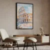 04 - Rome Colosseum Watercolor Art - Digital Downloads - Japandi.jpg