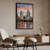 04 - San Diego Skyline Watercolor Art - Digital Downloads - Japandi.jpg