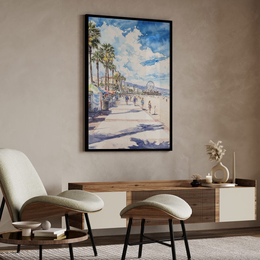 04 - Santa Monica Watercolor Art - Digital Downloads - Japandi.jpg 04 - Santa Monica Watercolor Art - Digital Downloads - Japandi.jpg