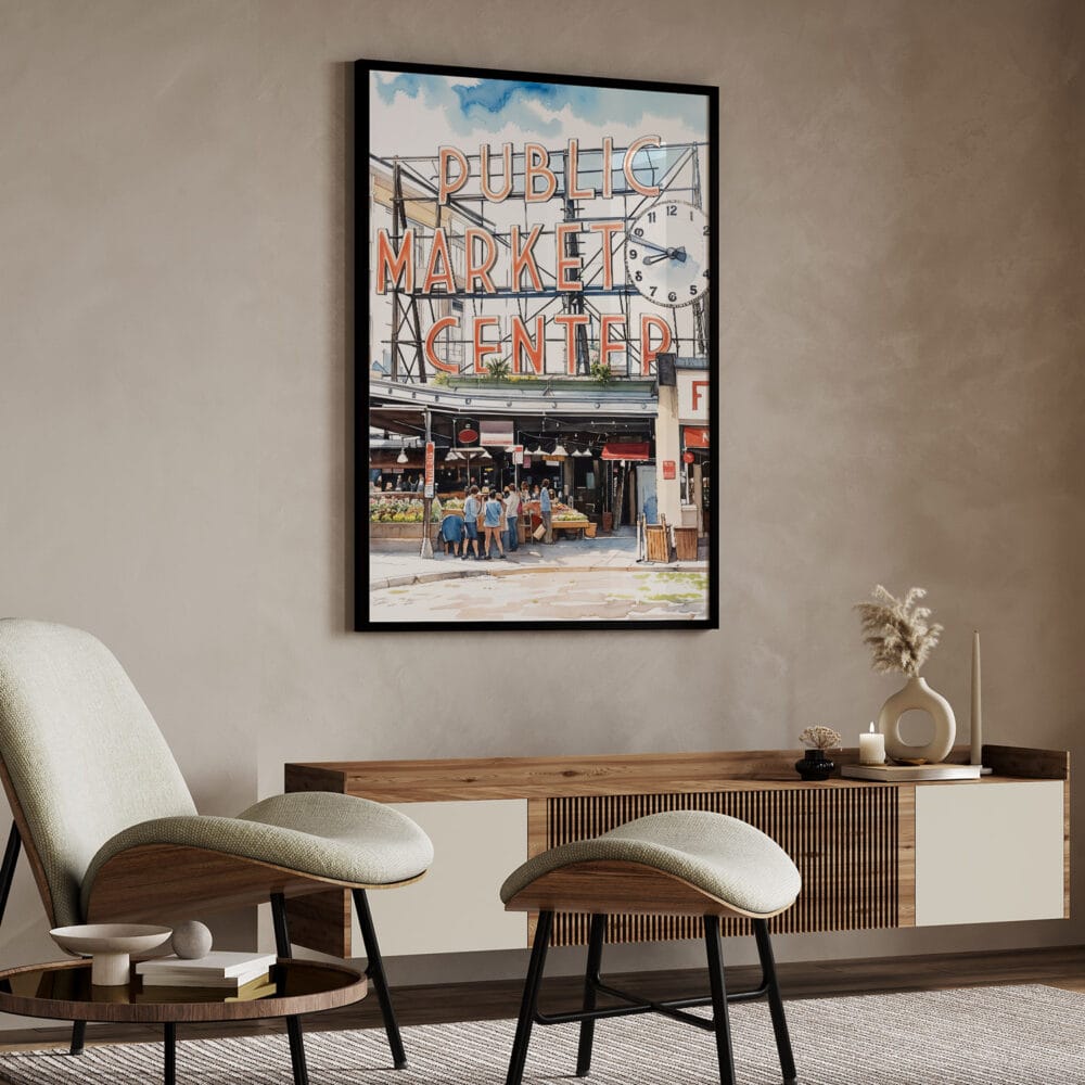 04 - Seattle Pike Place Watercolor Art - Digital Downloads - Japandi.jpg 04 - Seattle Pike Place Watercolor Art - Digital Downloads - Japandi.jpg