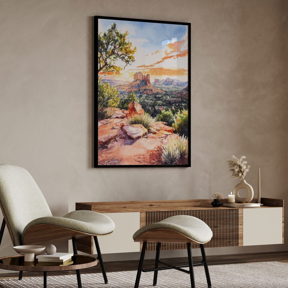 04 - Sedona Arizona Watercolor Art - Digital Downloads - Japandi.jpg 04 - Sedona Arizona Watercolor Art - Digital Downloads - Japandi.jpg