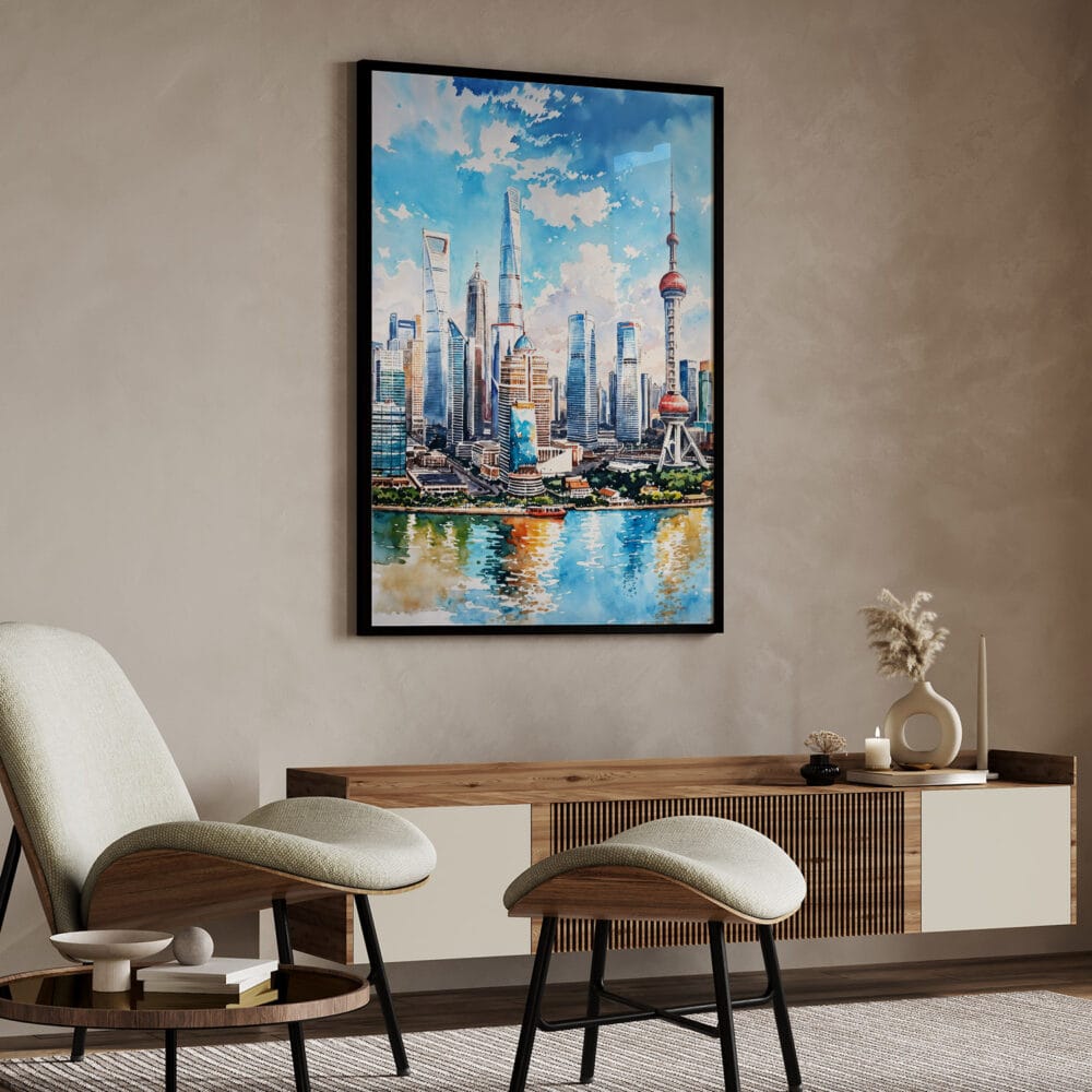 04 - Shanghai China Watercolor Art - Digital Downloads - Japandi.jpg 04 - Shanghai China Watercolor Art - Digital Downloads - Japandi.jpg