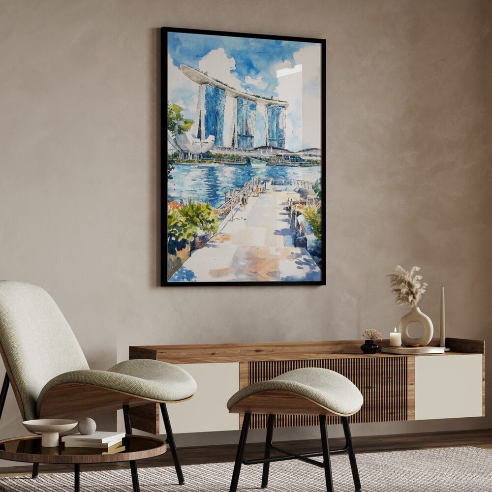 04 - Singapore Watercolor Art - Digital Downloads - Japandi.jpg 04 - Singapore Watercolor Art - Digital Downloads - Japandi.jpg