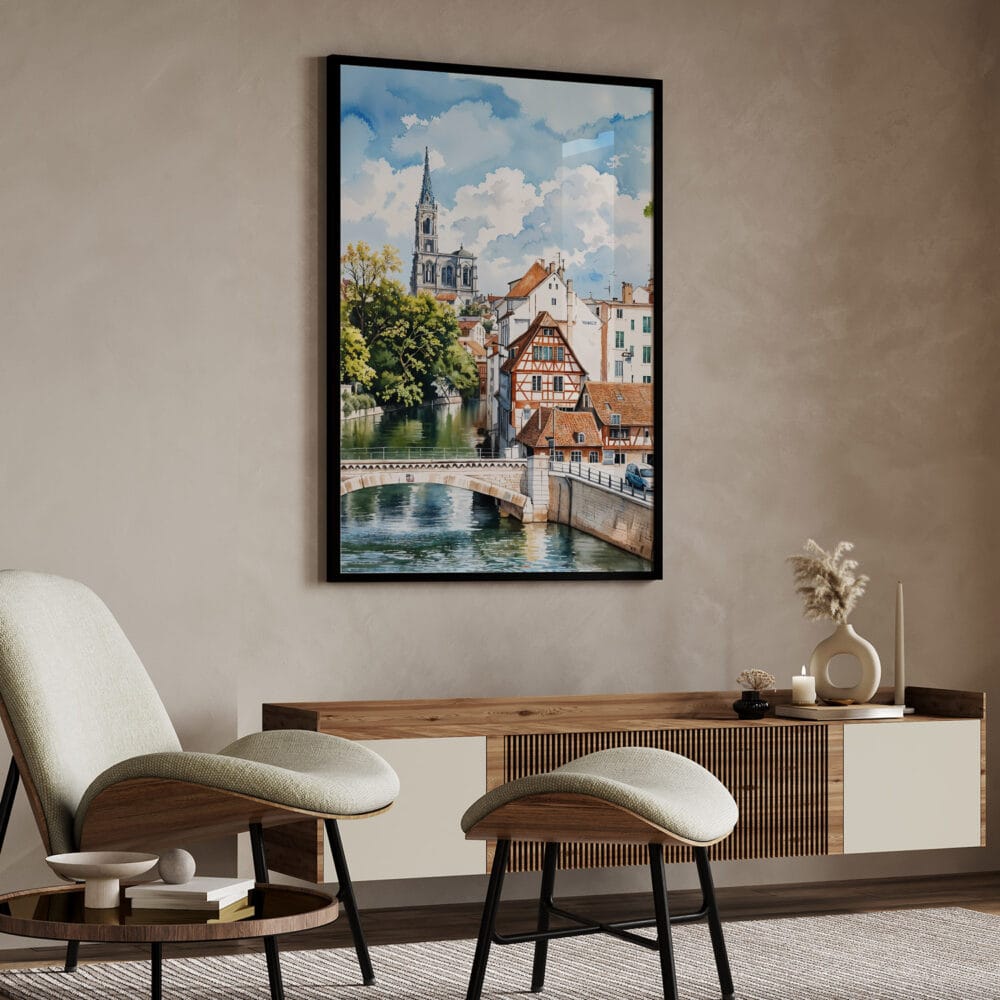 04 - Strasbourg France Watercolor Art - Digital Downloads - Japandi.jpg 04 - Strasbourg France Watercolor Art - Digital Downloads - Japandi.jpg