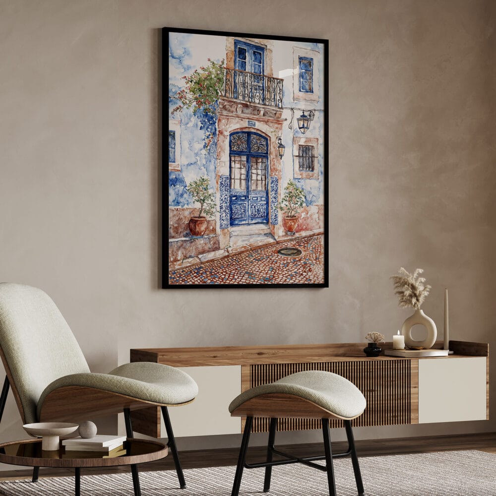 04 - Streets of Lisbon Portugal Watercolor Art - Digital Downloads - Japandi.jpg 04 - Streets of Lisbon Portugal Watercolor Art - Digital Downloads - Japandi.jpg