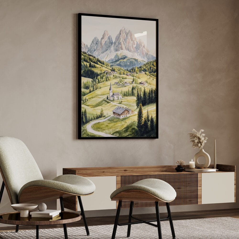 04 - The Dolomites Watercolor Art - Digital Downloads - Japandi.jpg 04 - The Dolomites Watercolor Art - Digital Downloads - Japandi.jpg