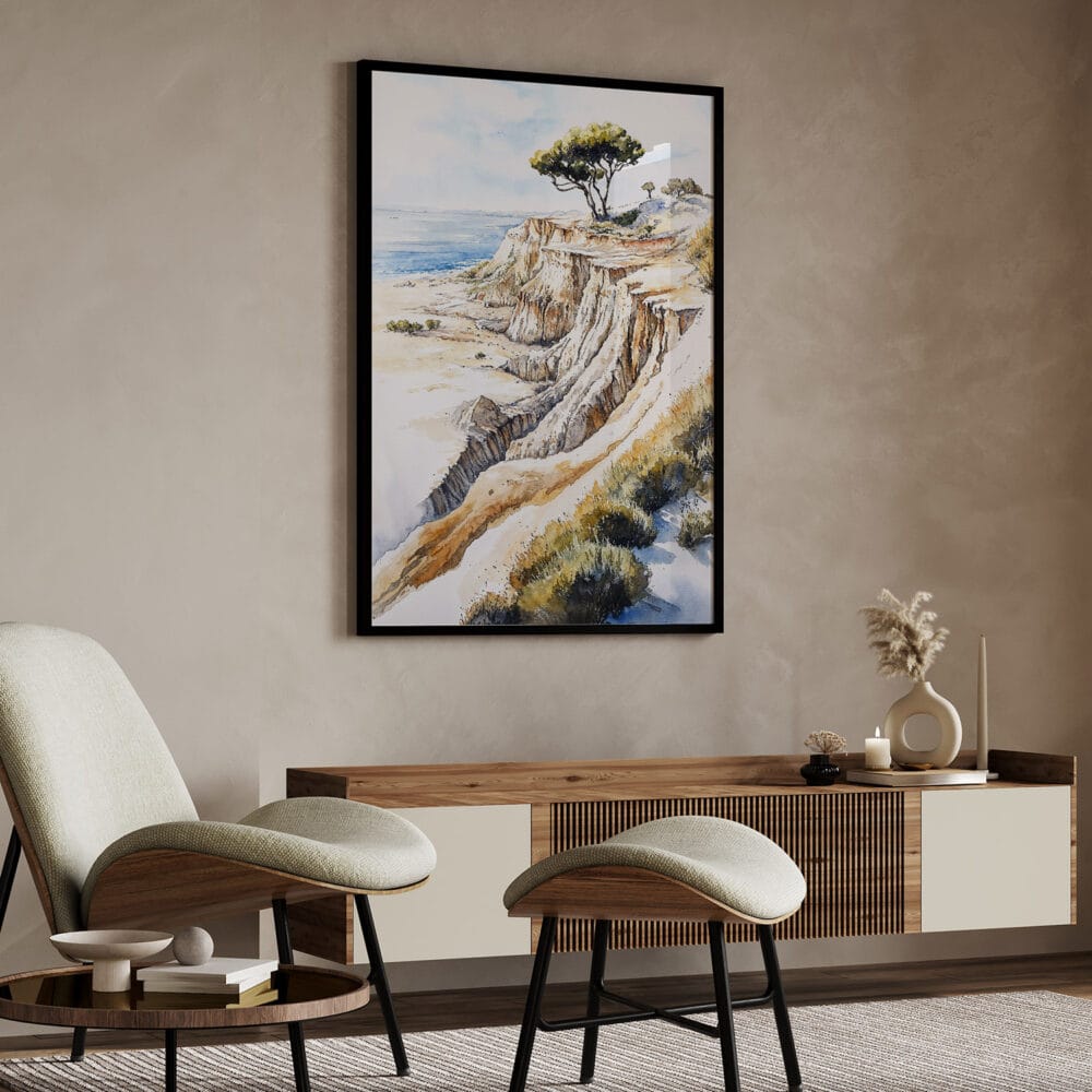 04 - Torrey Pines San Diego Watercolor Art - Digital Downloads - Japandi.jpg 04 - Torrey Pines San Diego Watercolor Art - Digital Downloads - Japandi.jpg