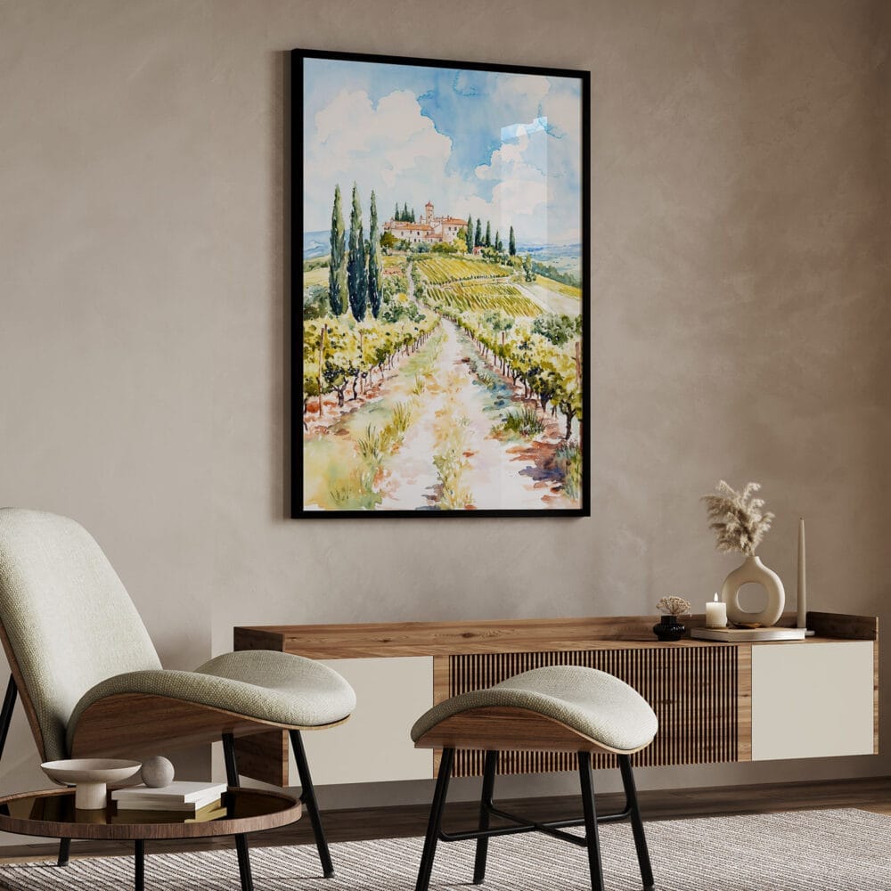 04 - Tuscany Italy Watercolor Art - Digital Downloads - Japandi.jpg 04 - Tuscany Italy Watercolor Art - Digital Downloads - Japandi.jpg