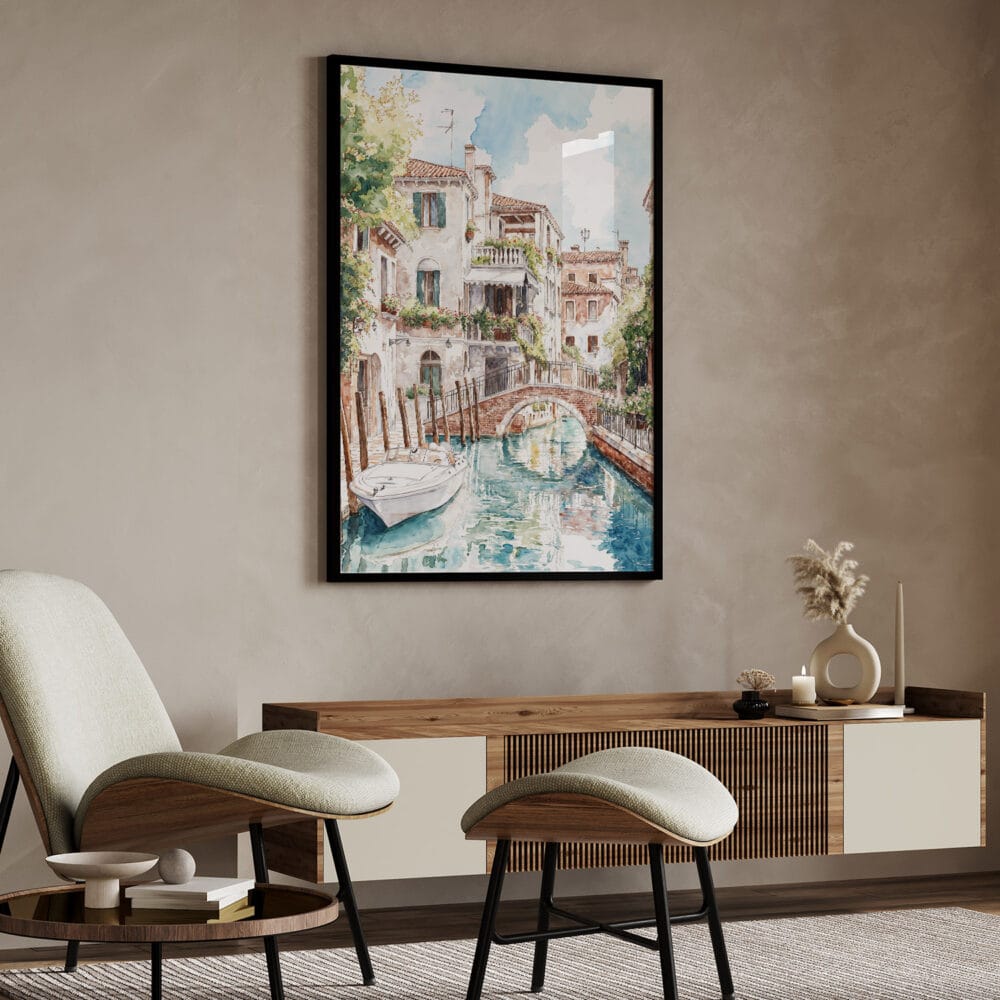 04 - Venice Canal Watercolor Art - Digital Downloads - Japandi.jpg 04 - Venice Canal Watercolor Art - Digital Downloads - Japandi.jpg