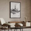 04 - Wat arun 1 Pencil Drawing Art - Digital Downloads - Japandi.jpg