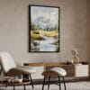 04 - Yellowstone Bison Watercolor Art - Digital Downloads - Japandi.jpg