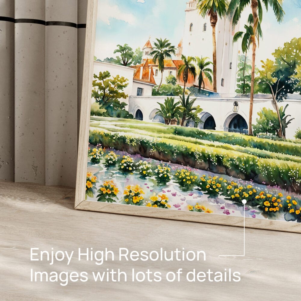 05 - Balboa Park California Tower Watercolor Art - Digital Downloads - Detail Zoom.jpg 05 - Balboa Park California Tower Watercolor Art - Digital Downloads - Detail Zoom.jpg