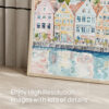 05 - Bergen Norway Houses Watercolor Art - Digital Downloads - Detail Zoom.jpg