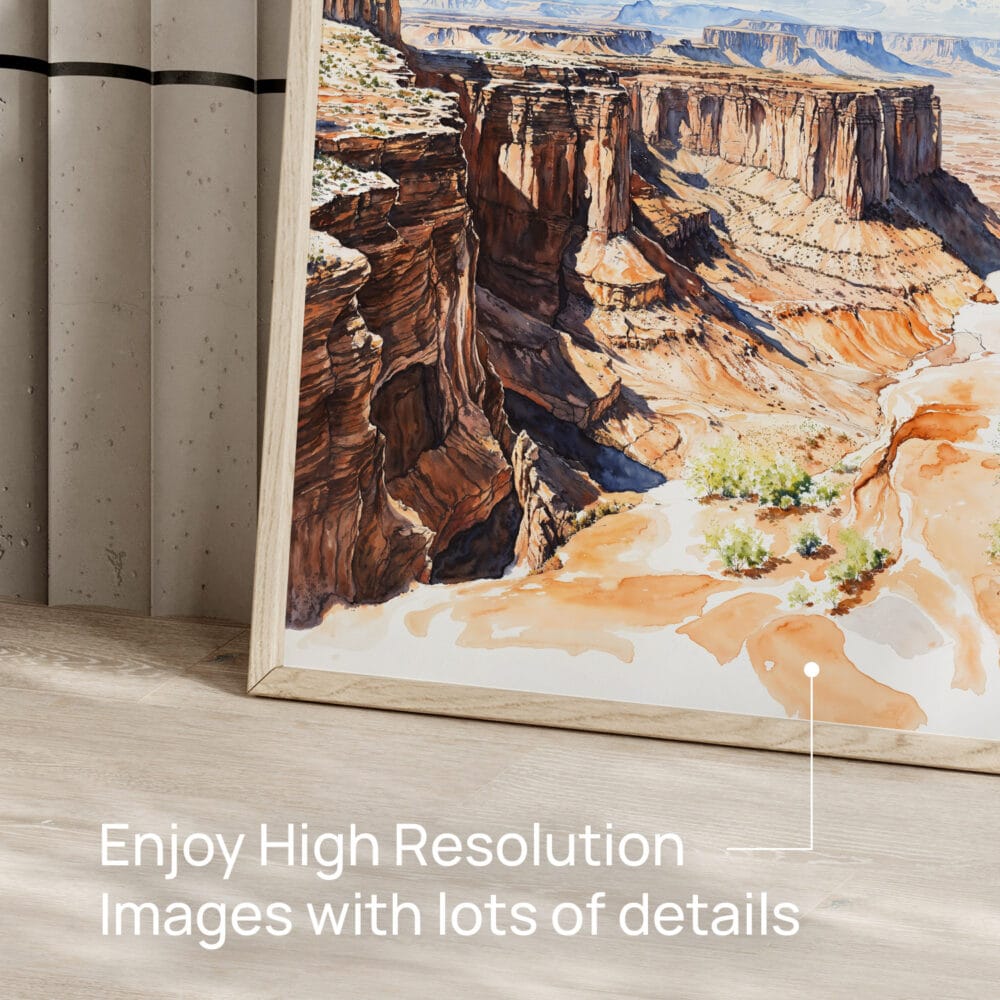 05 - Canyonlands National Park Watercolor Art - Digital Downloads - Detail Zoom.jpg 05 - Canyonlands National Park Watercolor Art - Digital Downloads - Detail Zoom.jpg