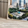 05 - Chicago Millenium Park Watercolor Art - Digital Downloads - Detail Zoom.jpg
