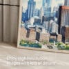 05 - Chicago Willis Tower Watercolor Art - Digital Downloads - Detail Zoom.jpg
