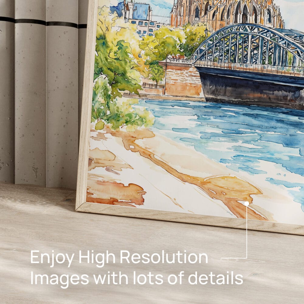 05 - Cologne Cathedral Watercolor Art - Digital Downloads - Detail Zoom.jpg 05 - Cologne Cathedral Watercolor Art - Digital Downloads - Detail Zoom.jpg