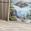 05 - Crater Lake National Park Watercolor Art - Digital Downloads - Detail Zoom.jpg