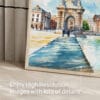 05 - Dublin Trinity College Watercolor Art - Digital Downloads - Detail Zoom.jpg