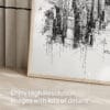 05 - Empire State Building Pencil Drawing Art - Digital Downloads - Detail Zoom.jpg