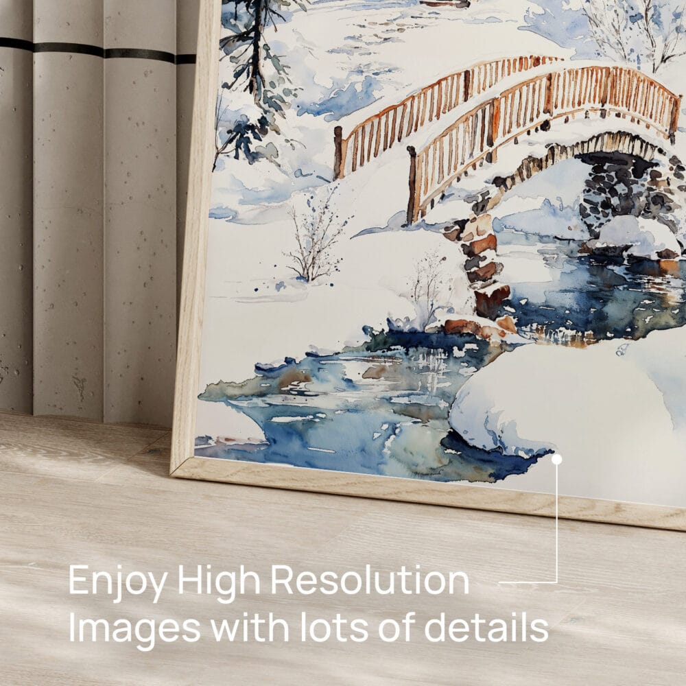 05 - Fairbanks Alaska Winter watercolor Art - Digital Downloads - Detail Zoom.jpg 05 - Fairbanks Alaska Winter watercolor Art - Digital Downloads - Detail Zoom.jpg